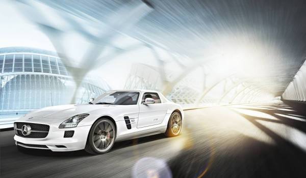 Photograph Simon Stock Mercedes 1 on One Eyeland